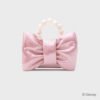 MARIE BOW BAG ROSA GLITTER