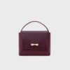 NADIRA FLAP HAND BAG BORGOÑA